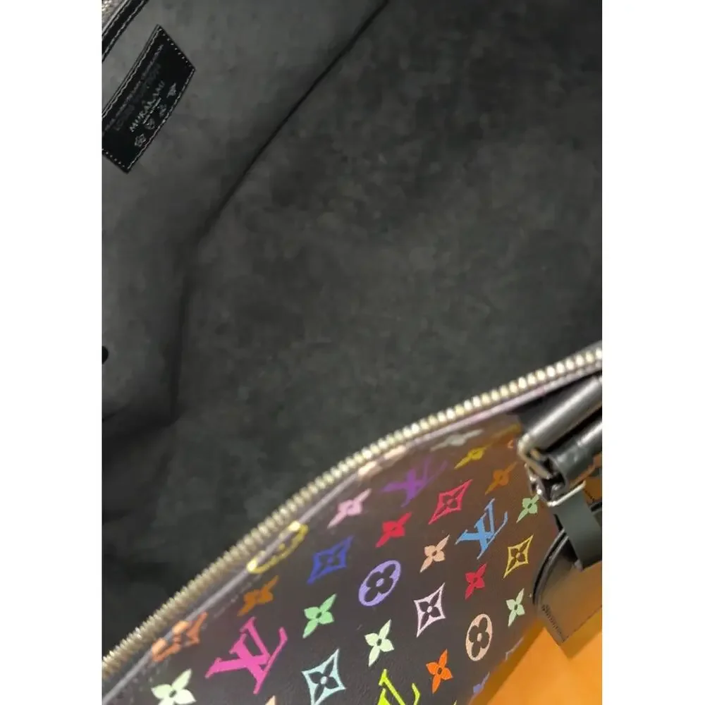 Louis Vuitton Murakami Keepall bag 50 Multicolor Monogram Carry-On LV x TM - Picture 13 of 15